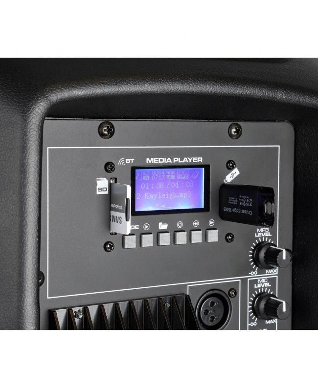 Vonyx SPJ-1200ABT MP3 Hi-End Aktiv 12 Aktive Lautsprecher
