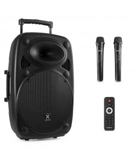 Vonyx Verve38 Port.System 12 UHF 800W Diffusori a batteria