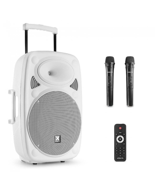 Vonyx Verve46W Port.Syst.15 UHF 1000W Wh Diffusori a batteria