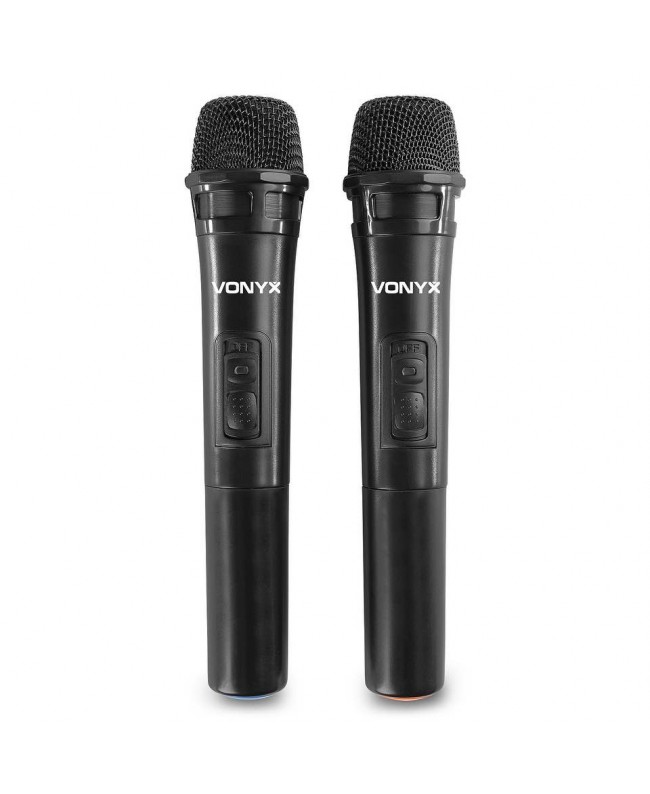 Vonyx VSA700 Port.System 15 2HH UHF Battery powered PA