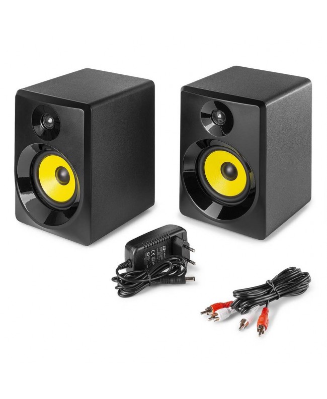Vonyx SMN40B Act.StudioMonitor 4Pair Blk Monitor attivi Nearfield