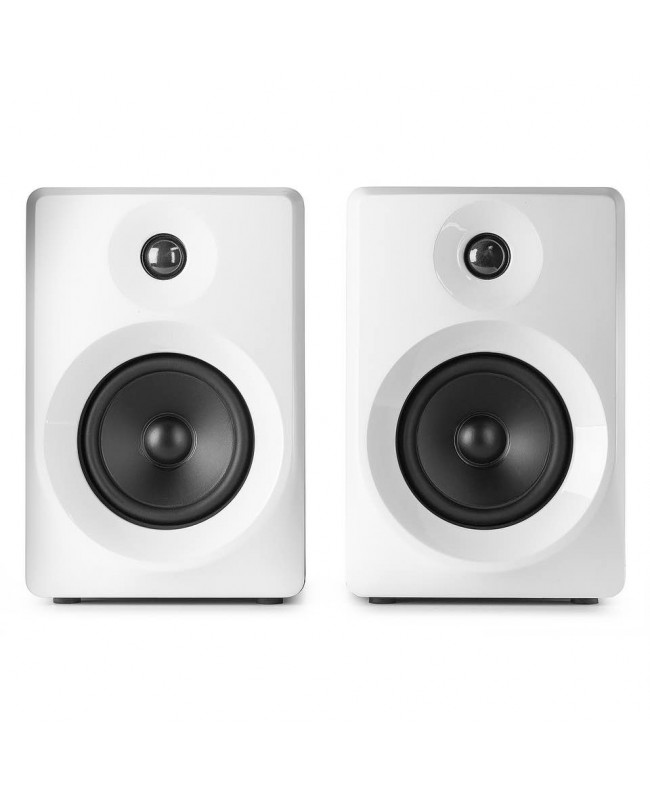 Vonyx SMN40W Act.StudioMonitor 4Pair Wht Active Nearfield Monitors