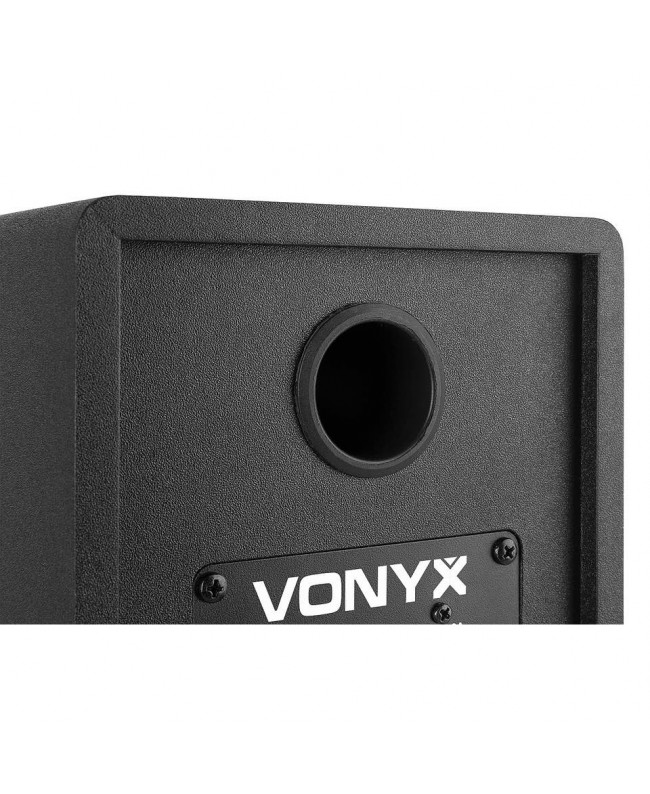 Vonyx SMN40W Act.StudioMonitor 4Pair Wht Aktive Nearfield Monitore