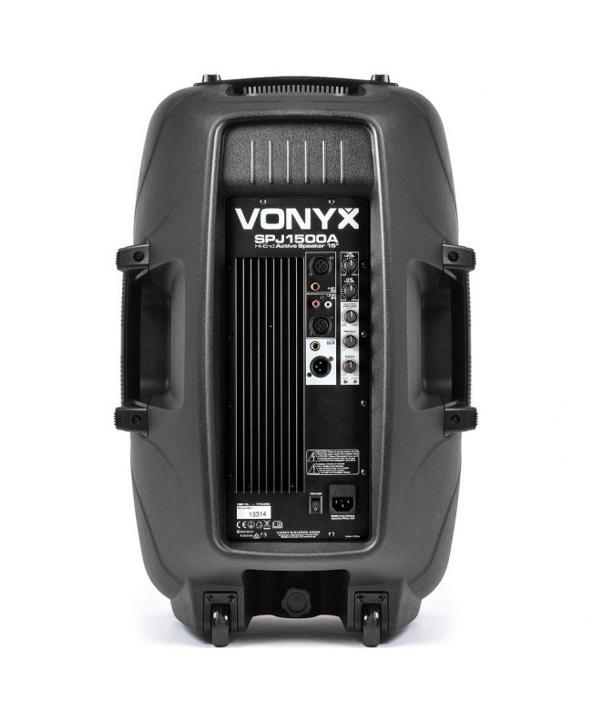 Vonyx SPJ-1500A Hi-End Active 15inch Casse Attive