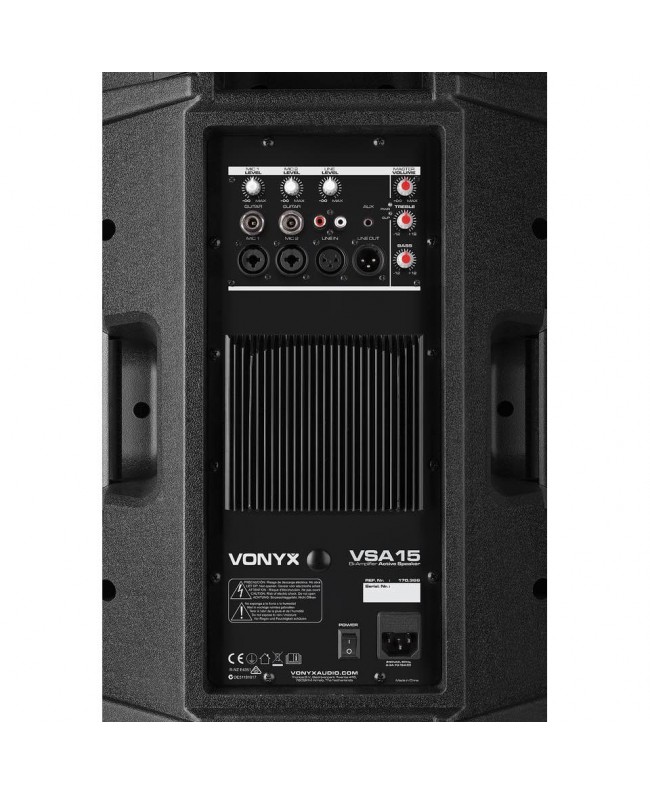 Vonyx VSA15 Bi-Amp.Aktiv 15 1000W Aktive Lautsprecher