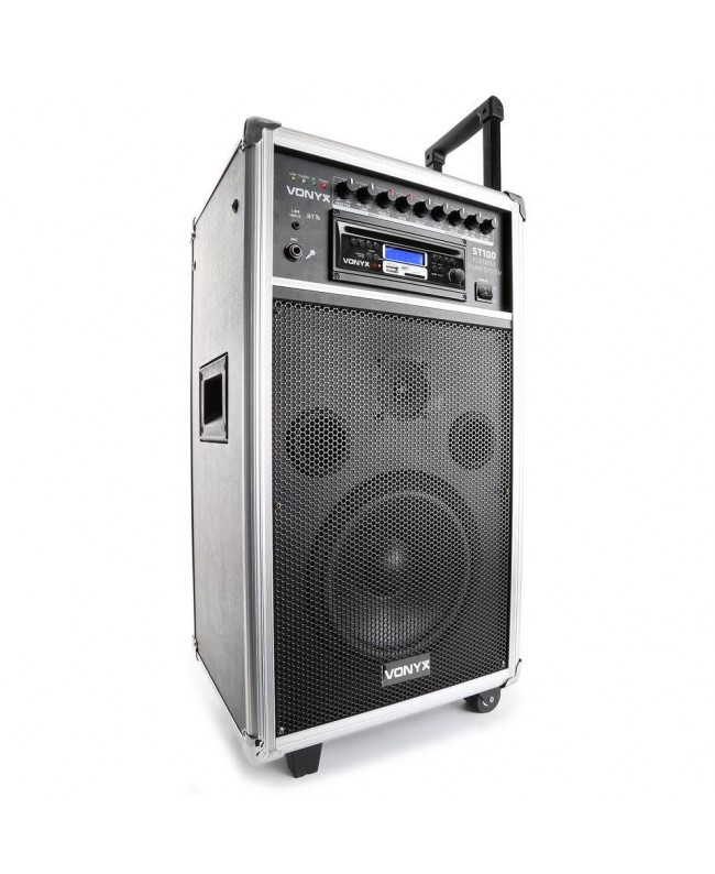 Vonyx ST100 MK2 Port.System 8 CD 2UHF Diffusori a batteria