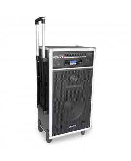 Vonyx ST180 MK2 Port.System 12CD 2UHF Diffusori a batteria