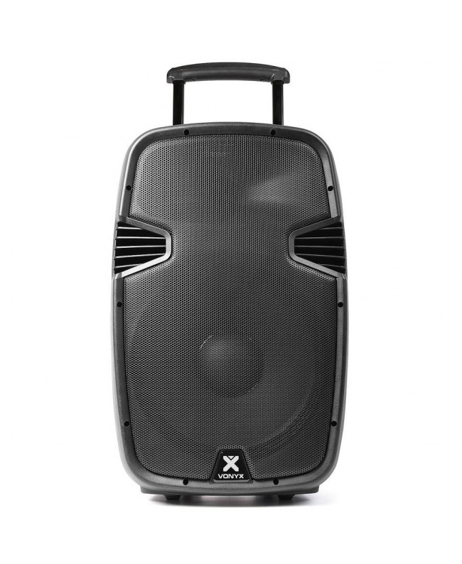 Vonyx SPJ-PA915 Mobile Amp ABS 15 2 UHF Diffusori a batteria