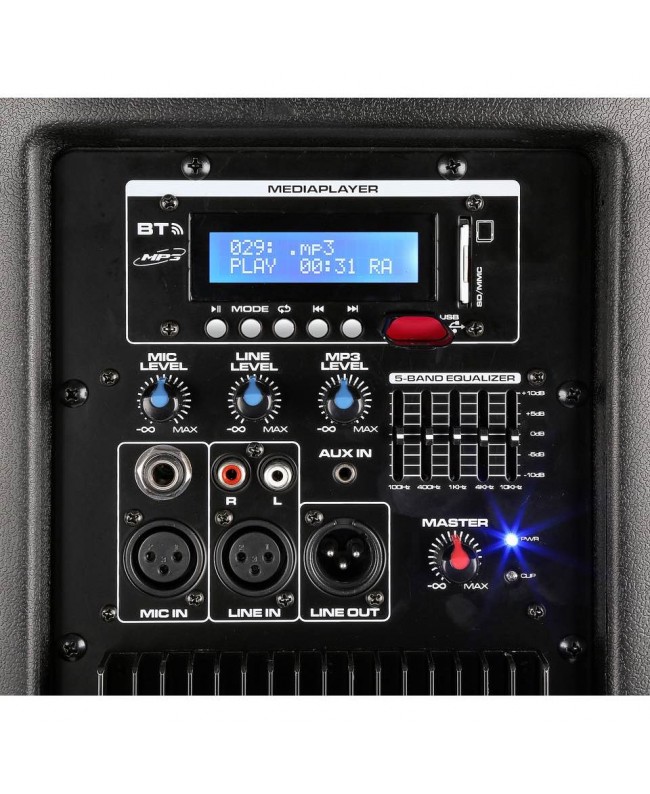 Vonyx SPX-PA9210 Port.Sound Syst. 2UHF Diffusori a batteria