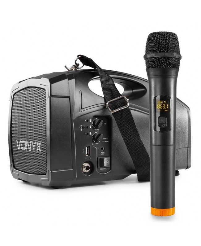 Vonyx ST014 Personal PA Wirel.System UHF Diffusori a batteria