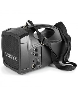 Vonyx ST012 Pers. PA-Drahtlos-System UHF Akkubetriebene PA-Lautsprecher