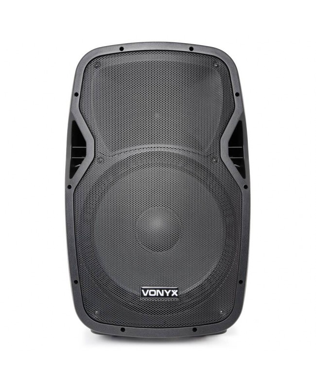 Vonyx AP1500PA Mobile Amp 15 2HH-UHF BT Akkubetriebene PA-Lautsprecher