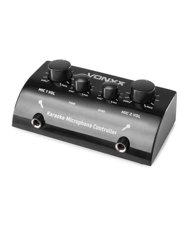 Vonyx AV430B Karaoke Microph. Contr.Blk Zubehör
