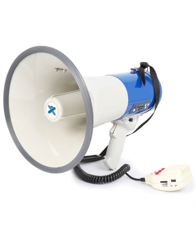 Vonyx MEG065 USB/SD, batt,rec,sirene,mic Megafone