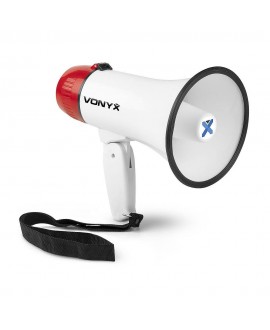 Vonyx MEG018 18W record,sirene AA Megafone