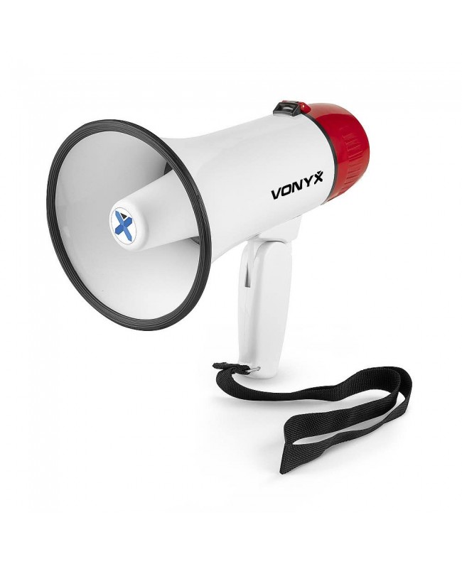 Vonyx MEG018 18W record,sirene AA Megafone