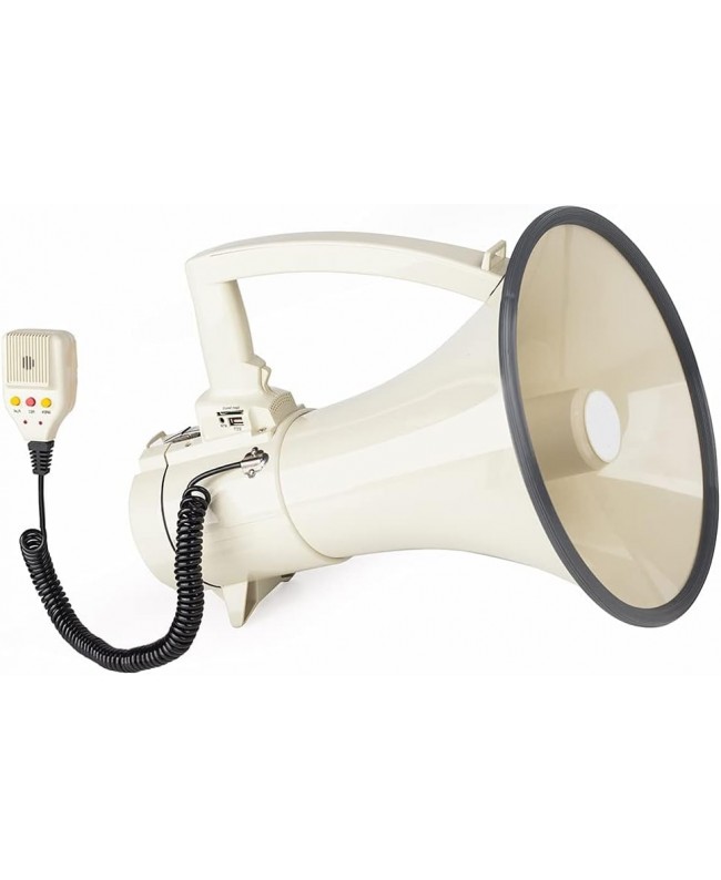 Vonyx MEG120 120W rec,sir,Batt,mic,USB,BT Megaphones