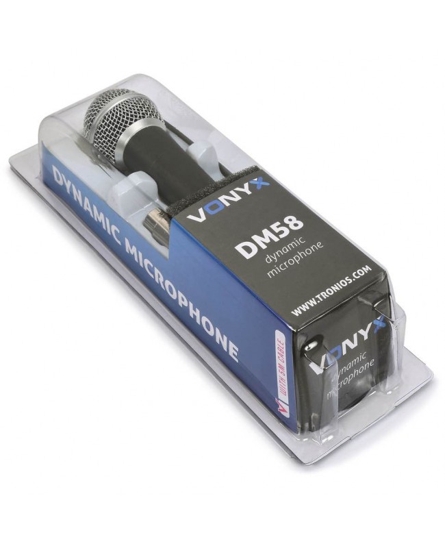 Vonyx DM58 Dynamic Microphone XLR Handheld Microphones