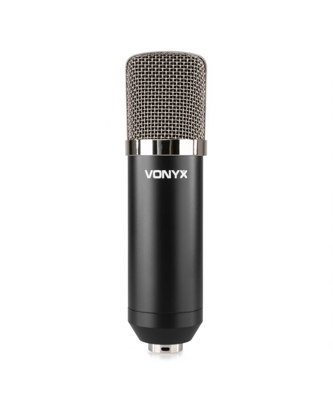 Vonyx CMS400 Studio Set micro Cond Silber USB Mikrofone