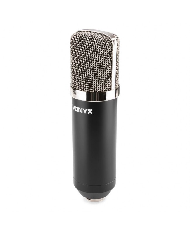 Vonyx CMS400 Studio Set micro Cond Silber USB Mikrofone