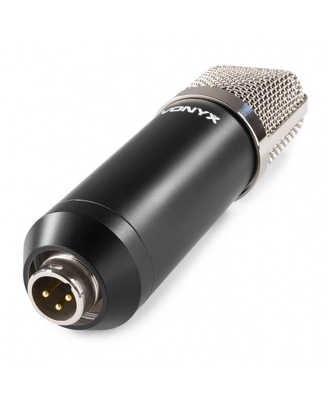 Vonyx CMS400 Studio Set micro Cond Silber USB Mikrofone
