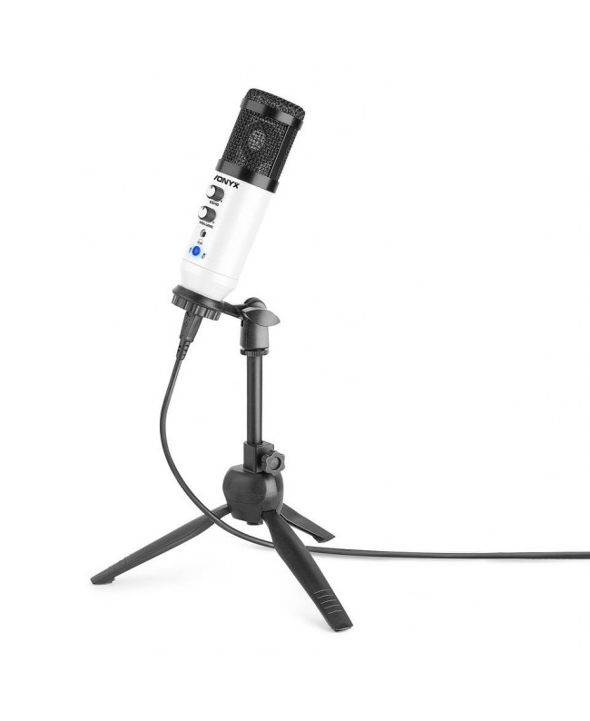 Vonyx CM320W Studio Micro USB White Microfoni USB