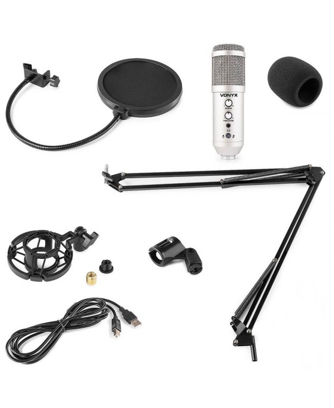 Vonyx CMS320T Stud.MicroSet USB Titani60 USB Microphones