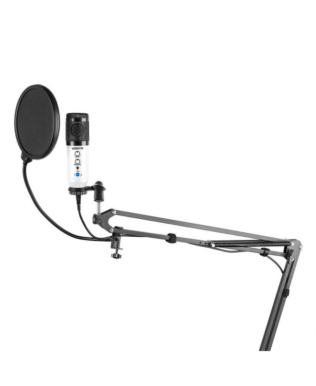 Vonyx CMS320W Stud.MicroSet USB Weiß USB Mikrofone
