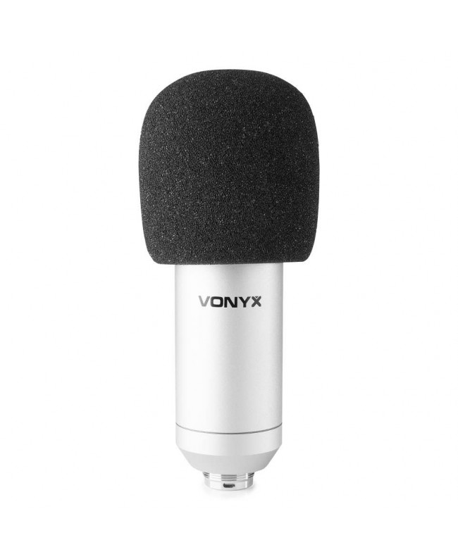Vonyx CM300S Studio Micro USB Titanium USB Mikrofone