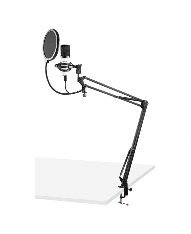 Vonyx CMS300W Stud.MicroSet USB Weiß USB Mikrofone