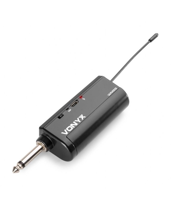 Vonyx WM55 Wirel.Micro 1xUHF plug-in 16CH Sistema wireless con trasmettitore palmare