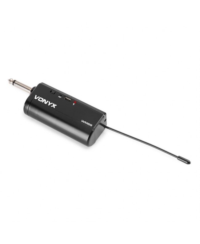 Vonyx WM55 Wirel.Micro 1xUHF plug-in 16CH Drahtlossystem mit Handsender