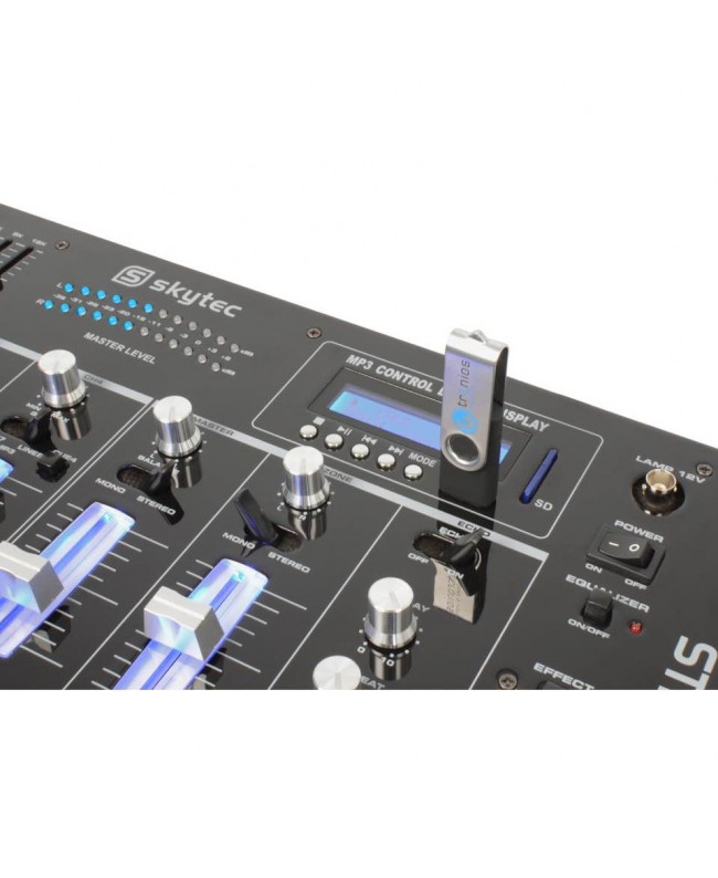 Vonyx STM3007 6ch mixer LED/MP3/BT 19 Mixer a Rack 19"