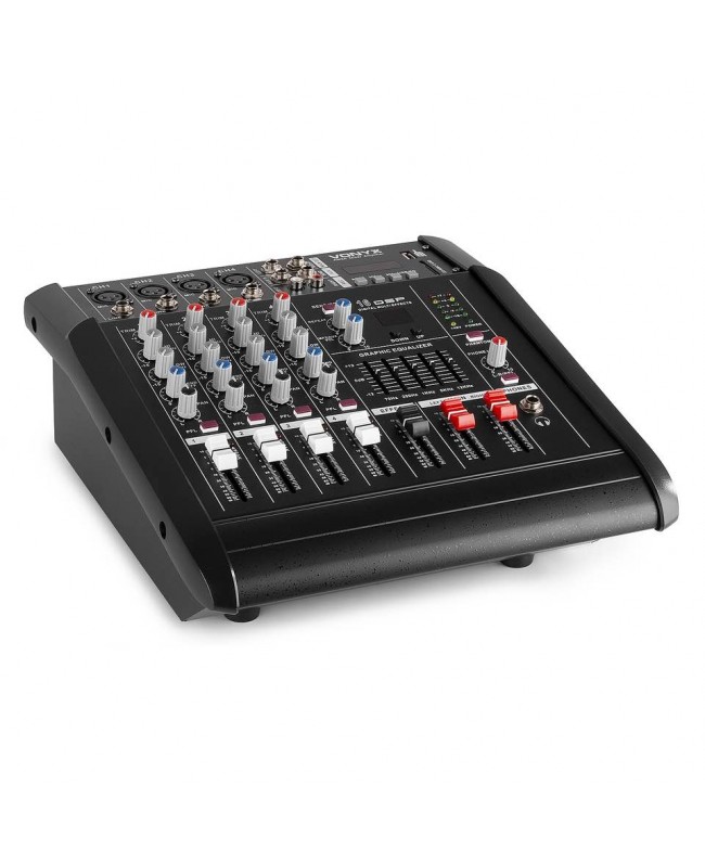 Vonyx AM5A 5 Channel Amplified Mixer BT Analog Mixer