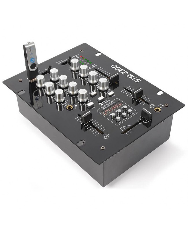 Vonyx STM2300 Mixer 2Ch/MP3 Mixer analogici