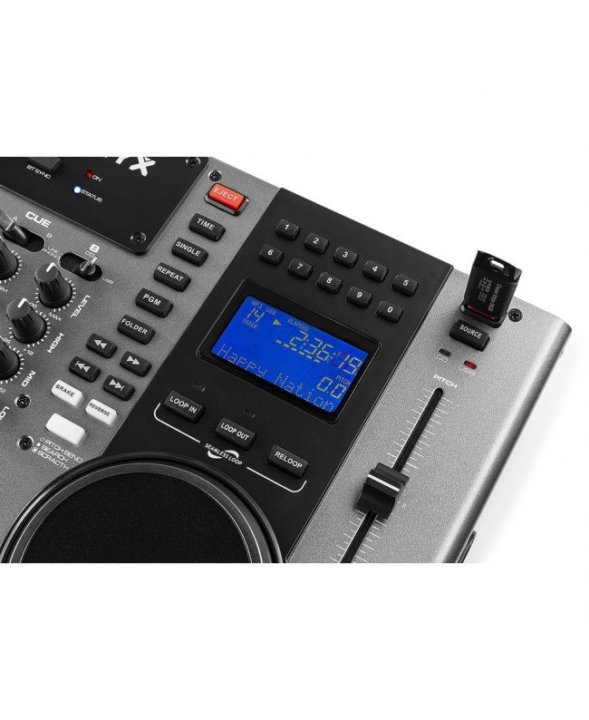 Vonyx CDJ450 Double CD/MP3/USB, BT Statio DJ-Mixer
