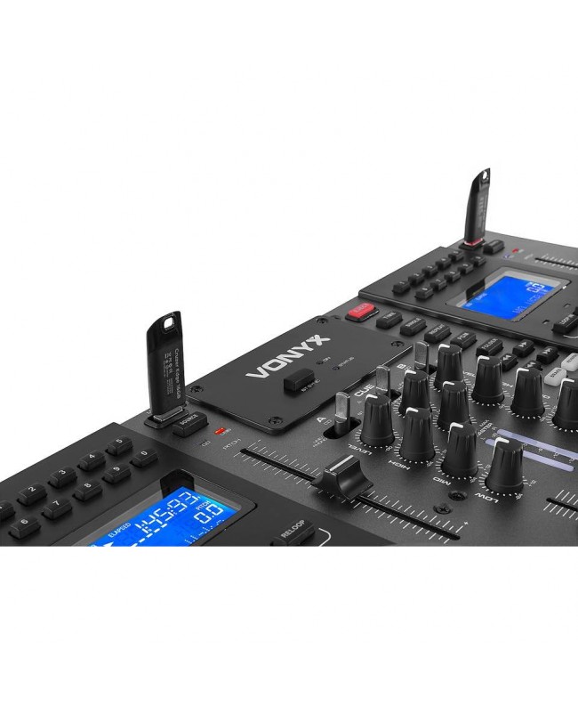 Vonyx CDJ450 Double CD/MP3/USB, BT Statio DJ mixers