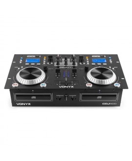Vonyx CDJ500 Double CD/MP3/USB/BT Ampl.S Mixer per DJ