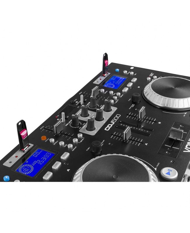 Vonyx CDJ500 Double CD/MP3/USB/BT Ampl.S DJ mixers
