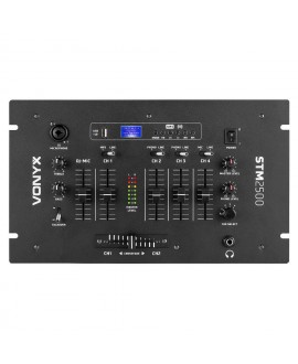 Vonyx STM2500 Mixer 5 ch BT/MP3 DJ mixers