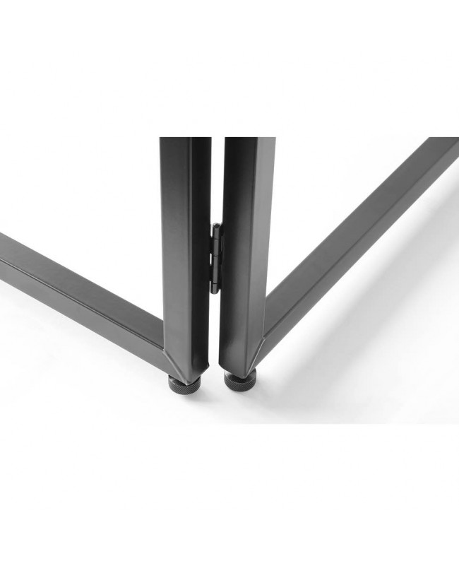 Vonyx DB3 Pro DJ Booth System Alum. 1.4m DJ Tables