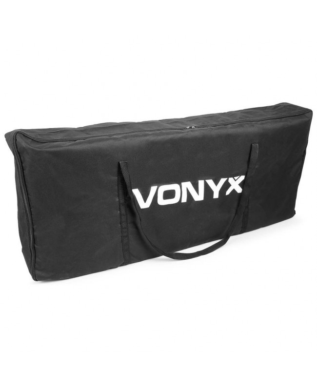 Vonyx DB3 Pro DJ Booth System Alum. 1.4m DJ-Tische