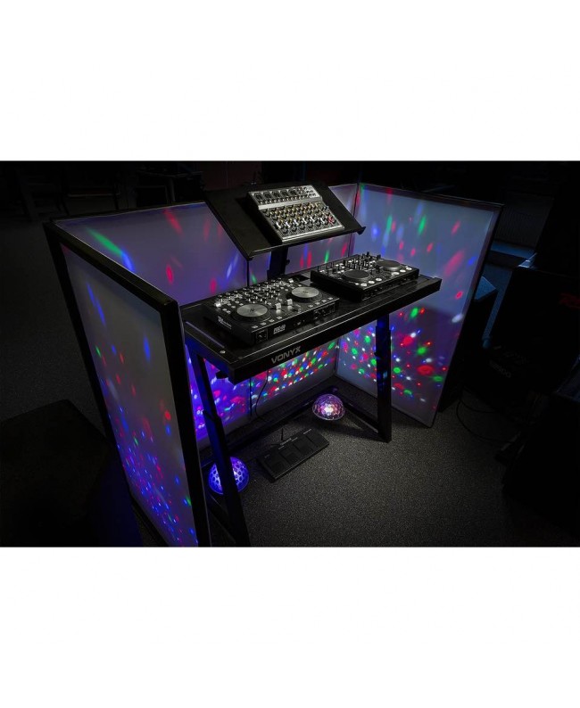 Vonyx DB10 Mobile DJ Stand Tavoli per DJ