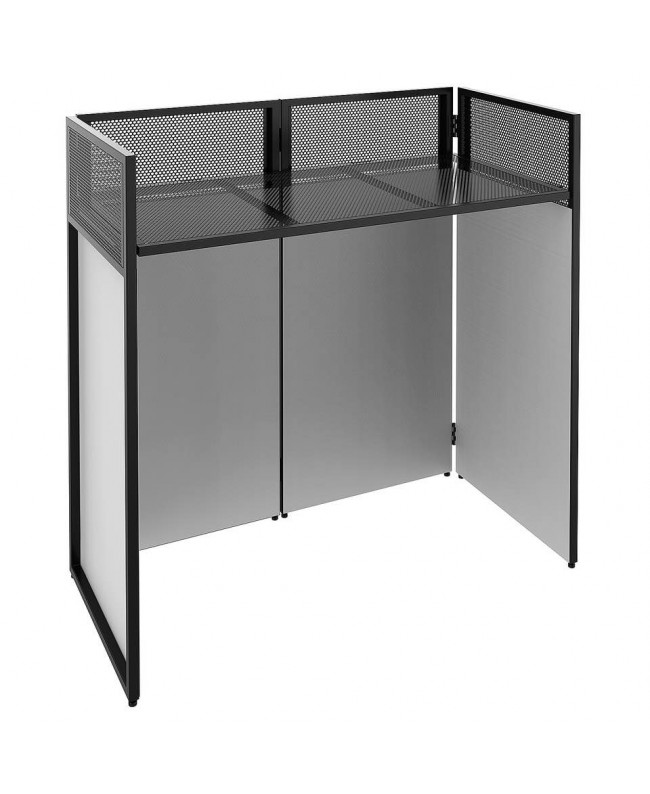 Vonyx DB4 Pro DJ Booth System 1.1m Lycra DJ-Tische