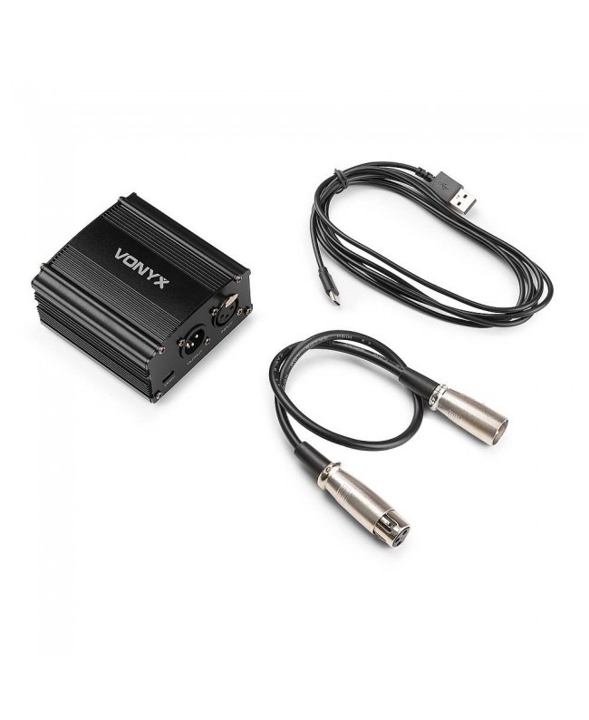 Vonyx VDX10 Phantom Power supply Accessori