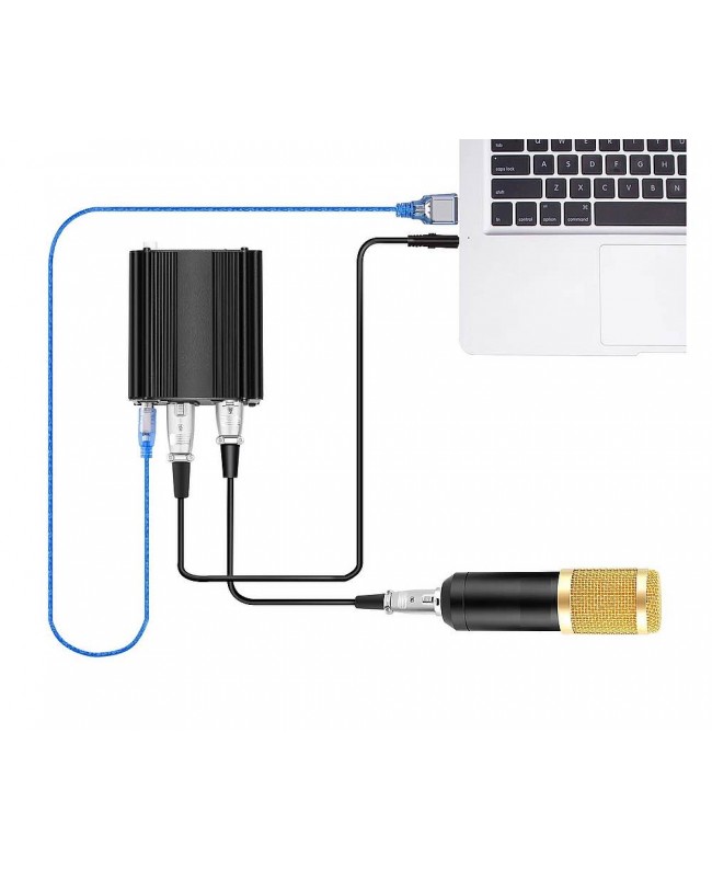 Vonyx VDX10 Phantom Power supply Accessori