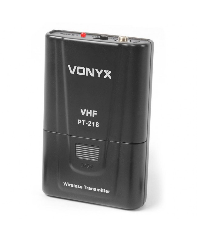 Vonyx STWM712H micro VHF 2ch Headsets Bodypack Receiver