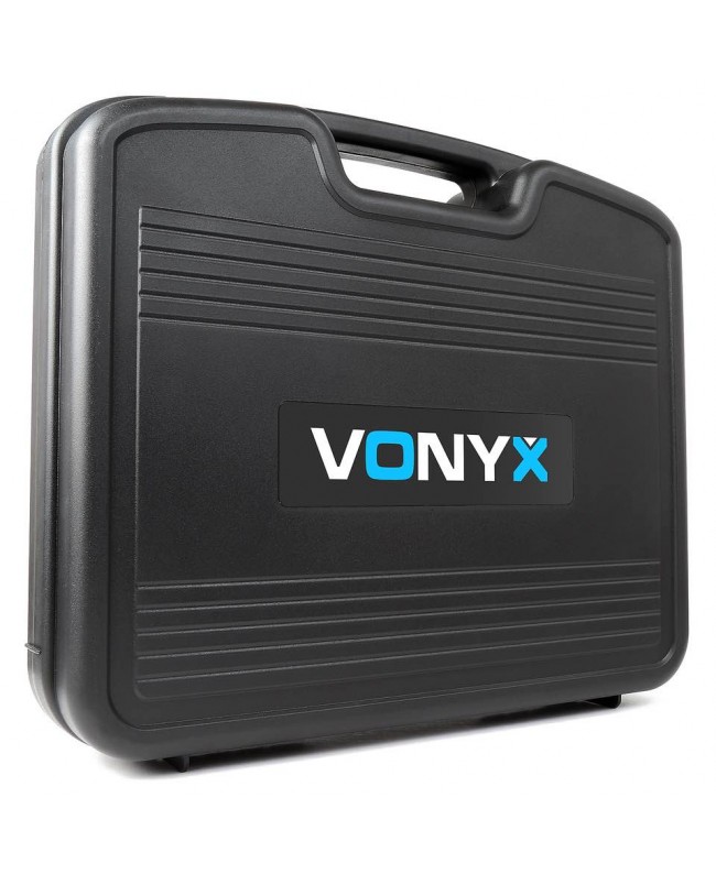 Vonyx WM522B Micro VHF 2CH 2BP+headset Bodypack-Empfänger