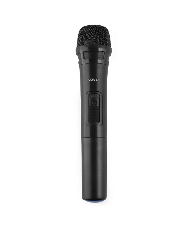 Vonyx HH10 Handheld Mic. 863.1 MHz Sistema wireless con trasmettitore palmare