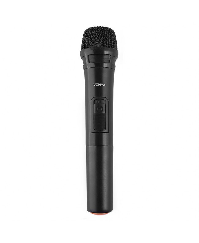 Vonyx HH12 Handheld Mic. 864.5 MHz Sistema wireless con trasmettitore palmare
